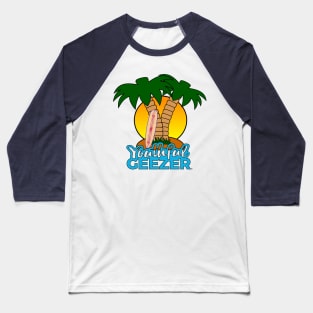 Youthful Geezer Palm Island Baseball T-Shirt